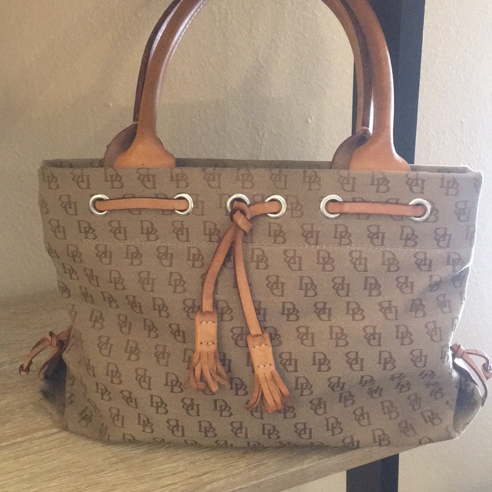Dooney and Bourke Vintage Tassel Tote